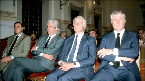 Los hermanos Fernando, Jacobo, Alfonso y Carlos Martínez de Irujo Los hermanos Fernando, Jacobo, Alfonso y Carlos Martínez de Irujo