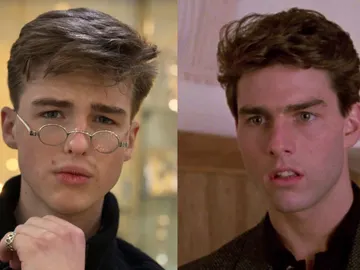 Iain Armitage y Tom Cruise Iain Armitage y Tom Cruise