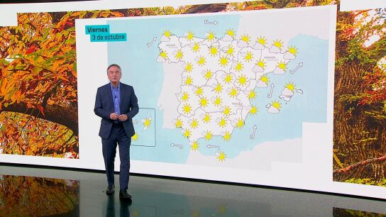 Roberto Brasero y la previsi&oacute;n del viernes 3 de octubre