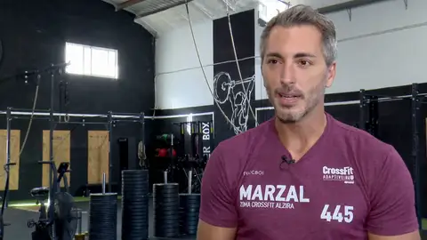 Vicente Marzal, artista y experto en crossFit Vicente Marzal, artista y experto en crossFit