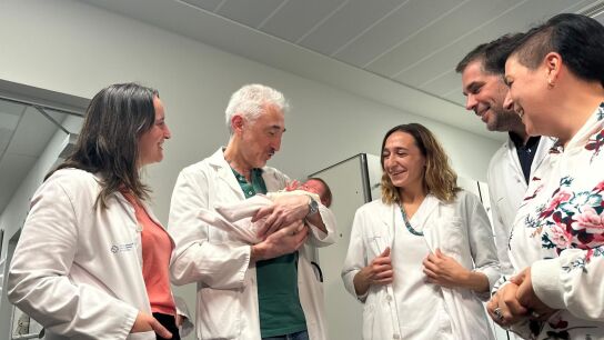 El equipo m&eacute;dico del &Aacute;lvaro Cunqueiro