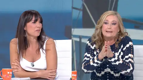 Arantxa Tirado en Espejo Público. Arantxa Tirado en Espejo Público.