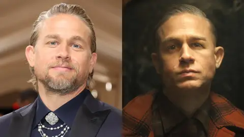 Charlie Hunnam como Ed Gein Charlie Hunnam como Ed Gein