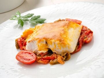 Receta ligera y saludable de Joseba Arguiñano: merluza gratinada a la roteña