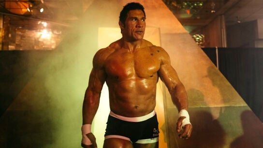 Dwayne Johnson en The Smashing Machine
