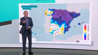 Roberto Brasero avisa de la llegada de un frente atlántico: 