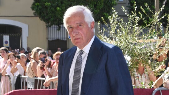 Alfonso Mart&iacute;nez de Irujo en la boda de su hermano Cayetano