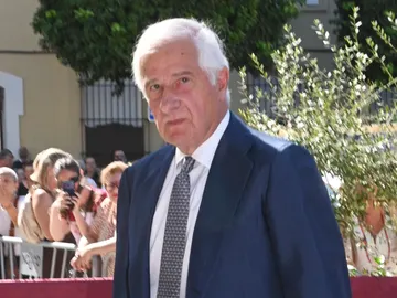 Alfonso Martínez de Irujo en la boda de su hermano Cayetano Alfonso Martínez de Irujo en la boda de su hermano Cayetano