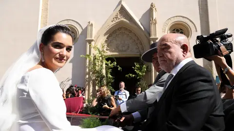 Bárbara Mirjan y su padre Bárbara Mirjan y su padre