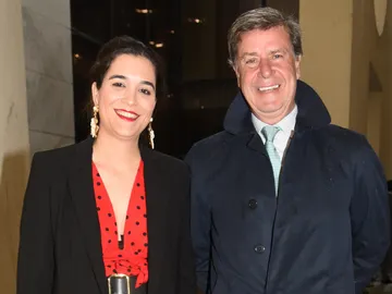 Cayetano Martínez de Irujo y Bárbara Mirjan. Cayetano Martínez de Irujo y Bárbara Mirjan.