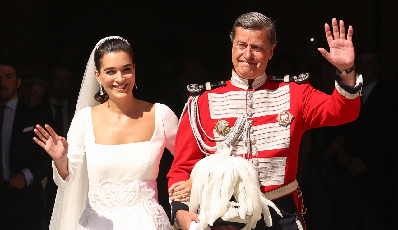 Bárbara Mirjan y Cayetano Martínez de Irujo se casan
