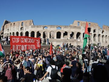 Protestas por Palestina en Europa: 335 detenidos en Londres y marchas multitudinarias en Roma y Madrid