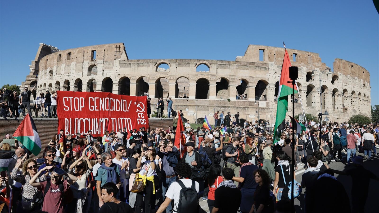 Protestas por Palestina en Europa: 335 detenidos en Londres y marchas multitudinarias en Roma, Dublín y Madrid