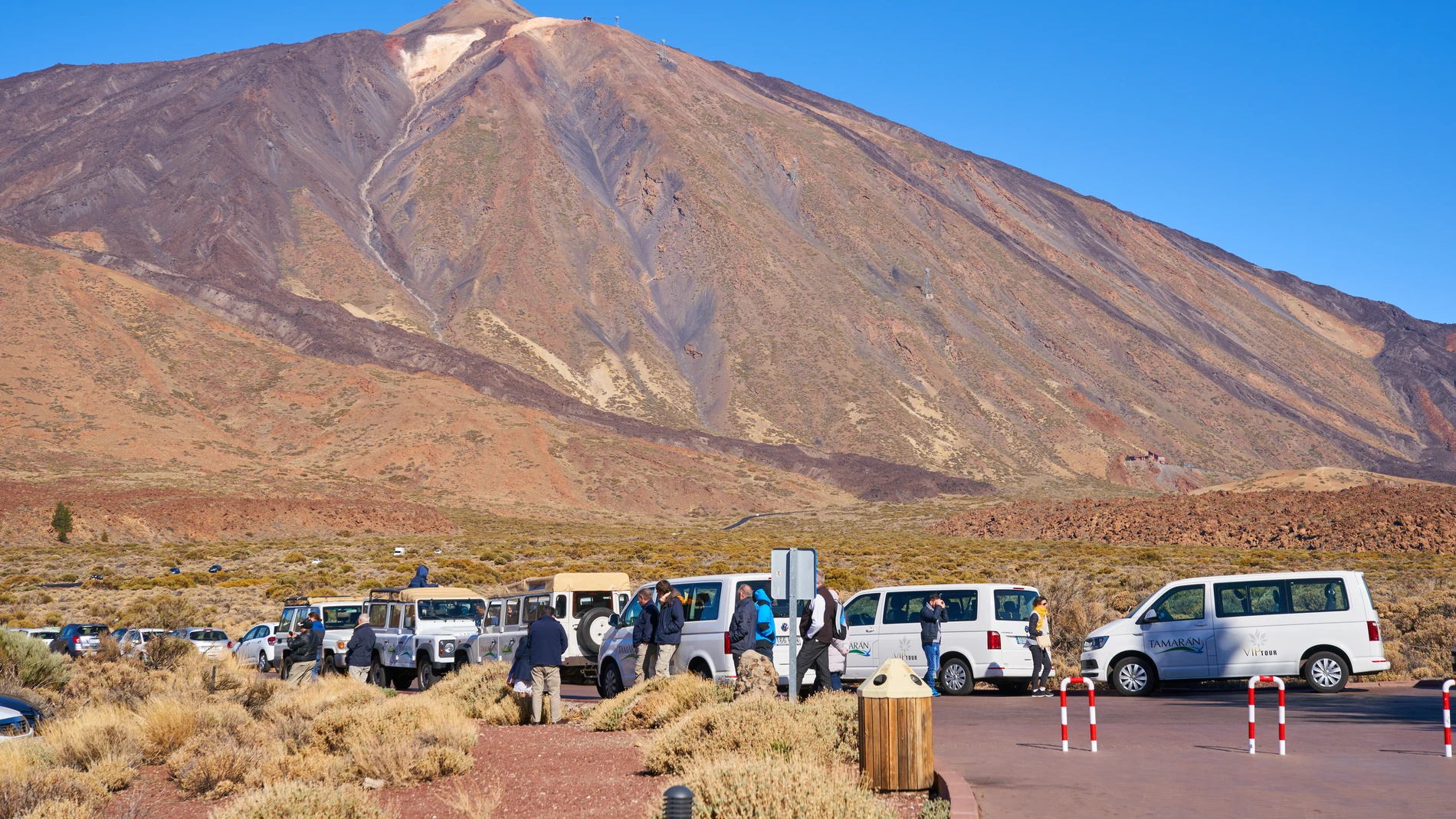 Imagen de archivo del Teide. Imagen de archivo del Teide.