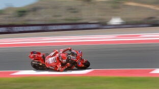 Marc M&aacute;rquez durante el GP de Indonesia