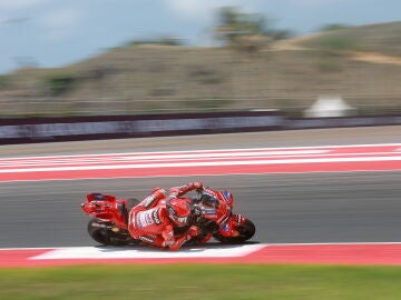 Marc Márquez durante el GP de Indonesia