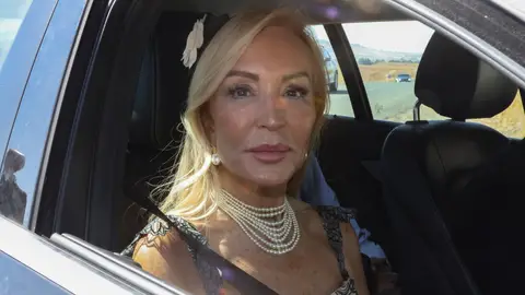 Carmen Lomana tras la boda de Cayetano Martínez de Irujo Carmen Lomana tras la boda de Cayetano Martínez de Irujo