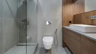 Imagen de un baño. Imagen de un baño.