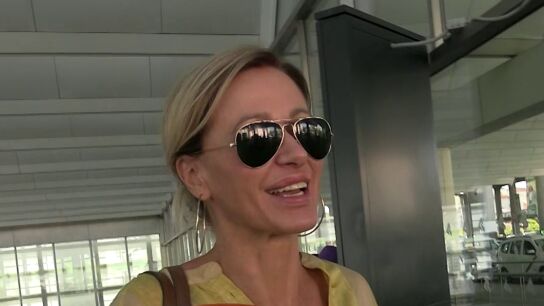 Susanna Griso en la estaci&oacute;n