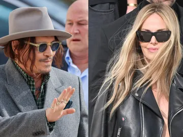 Johnny Depp y Charlize Theron Johnny Depp y Charlize Theron