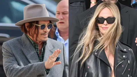 Johnny Depp y Charlize Theron Johnny Depp y Charlize Theron