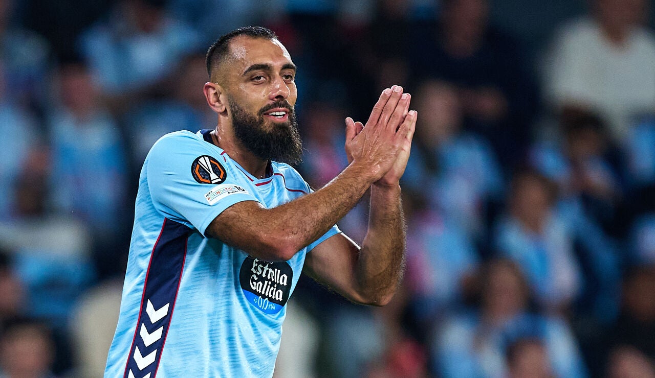 El futbolista del Celta de Vigo Borja Iglesias