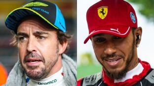 Alonso y Hamilton en Singapur