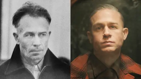Charlie Hunnam como Ed Gein Charlie Hunnam como Ed Gein