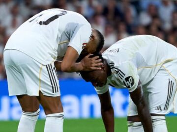 Mbappé y Vinicius 