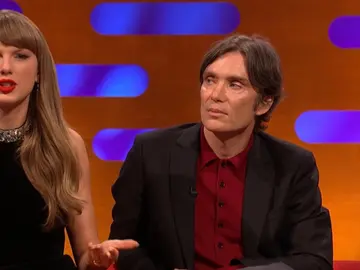Cillian Murphy y Taylor Swift en The Graham Norton Show Cillian Murphy y Taylor Swift en The Graham Norton Show