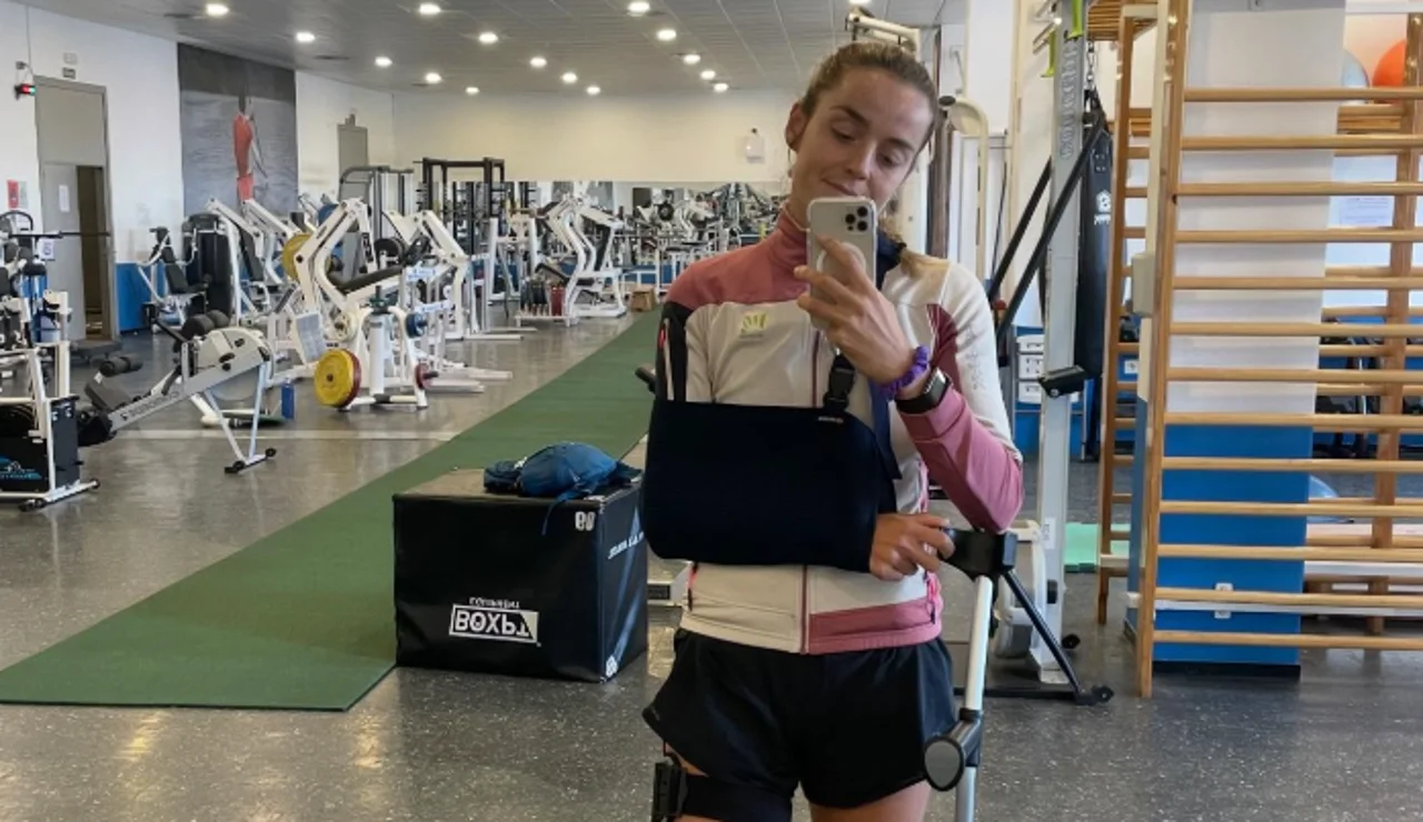 La esquiadora de montaña Ana Alonso