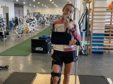 La esquiadora de montaña Ana Alonso