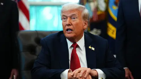 Trump garantiza que EEUU hará "todo lo posible" para que Israel y Hamás cumplan con el acuerdo si entra en vigor Trump garantiza que EEUU hará "todo lo posible" para que Israel y Hamás cumplan con el acuerdo si entra en vigor