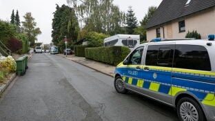 Polic&iacute;a en el lugar del ataque con arma blanca en Herdecke