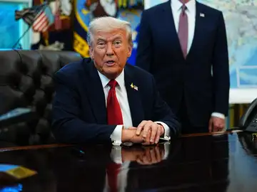 El presidente de Estados Unidos, Donald Trump, El presidente de Estados Unidos, Donald Trump,