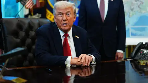 El presidente de Estados Unidos, Donald Trump, El presidente de Estados Unidos, Donald Trump,