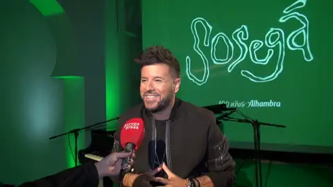 Pablo López, en una entrevista Pablo López, en una entrevista