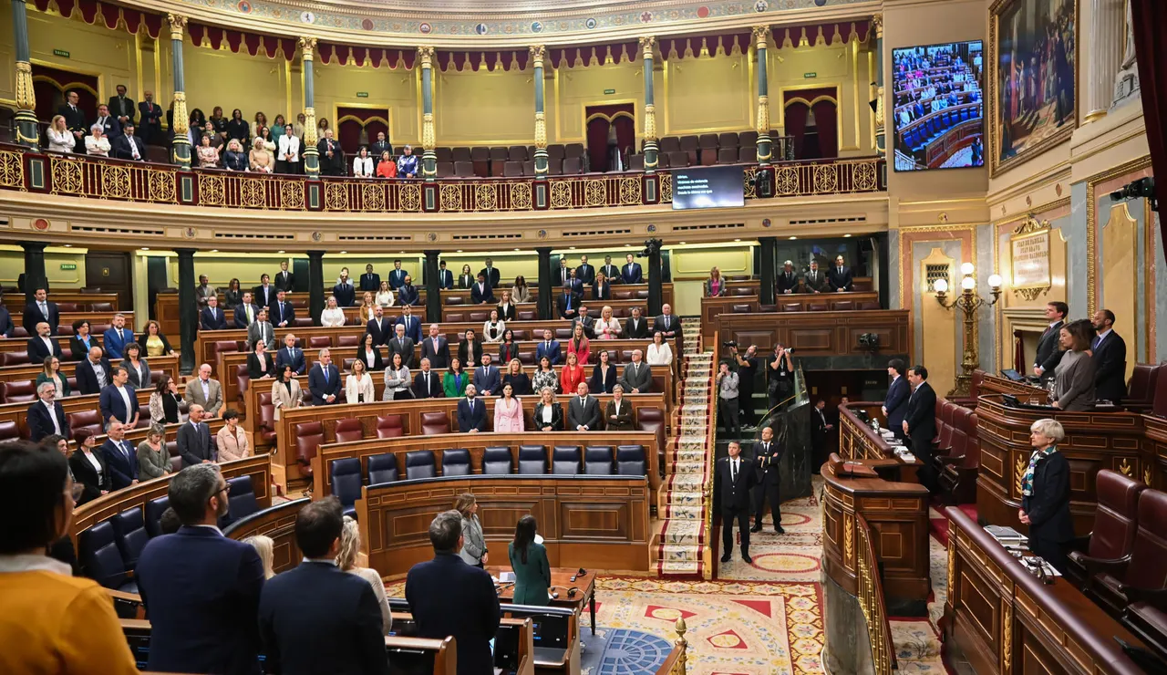 Sesión plenaria del Congreso de los Diputados