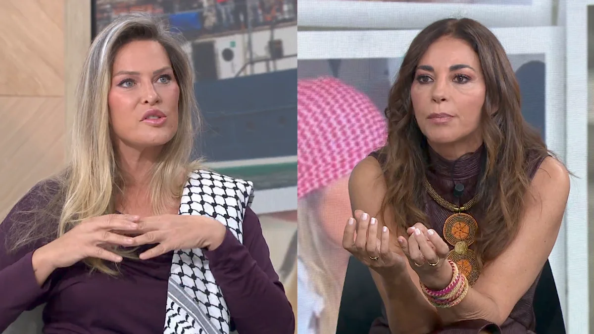"El dardo de la 'Barbie de Gaza' a Vox : "No querían que volvieran sus compatriotas"