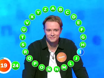 ¿Manu es el ganador del bote de Pasapalabra? Al rojo vivo con 24 aciertos en El Rosco ¿Manu es el ganador del bote de Pasapalabra? Al rojo vivo con 24 aciertos en El Rosco