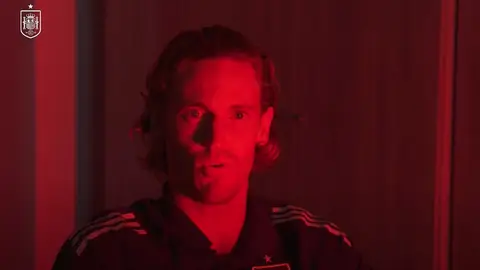 El futbolista Marcos Llorente en un vídeo de la RFEF El futbolista Marcos Llorente en un vídeo de la RFEF