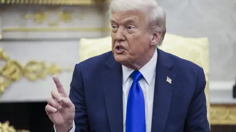 Trump anuncia que Hamás e Israel firman la primera fase de su propuesta para Gaza Trump anuncia que Hamás e Israel firman la primera fase de su propuesta para Gaza