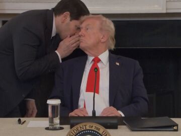 Trump se entera del acuerdo de paz