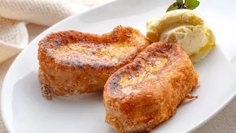 Torrijas borrachas con helado, de Karlos Arguiñano: "Una receta clásica, fácil y deliciosa" Torrijas borrachas con helado, de Karlos Arguiñano: "Una receta clásica, fácil y deliciosa"
