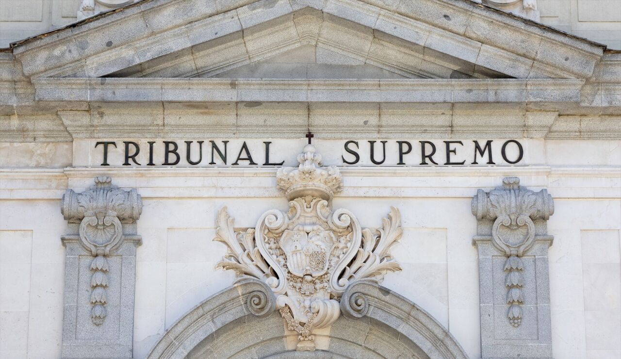 Fachada del Tribunal Supremo en una imagen de archivo.