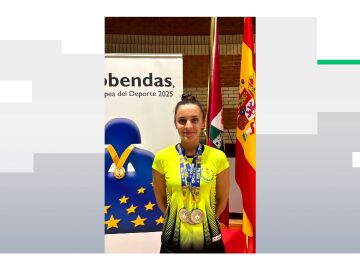 Noelia Gómez, triple medalla de oro en los EuroGames 112