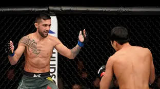 El luchador de la UFC Suman Mokhtarian El luchador de la UFC Suman Mokhtarian