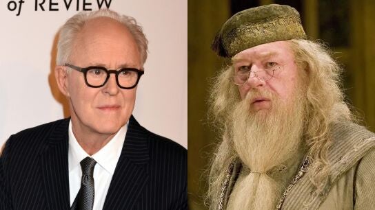 John Lithgow y Albus Dumbledore