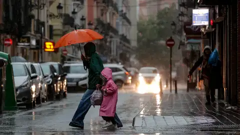 imagen de archivo de una tormenta en Valencia imagen de archivo de una tormenta en Valencia