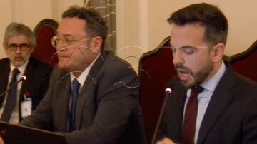 El fiscal general del Estado, Álvaro García Ortíz, declarando 